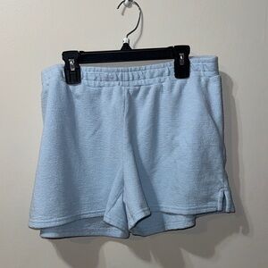 Sky Blue Women's Athletic Shorts